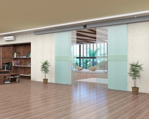 درب اتوماتیک شیشه ای